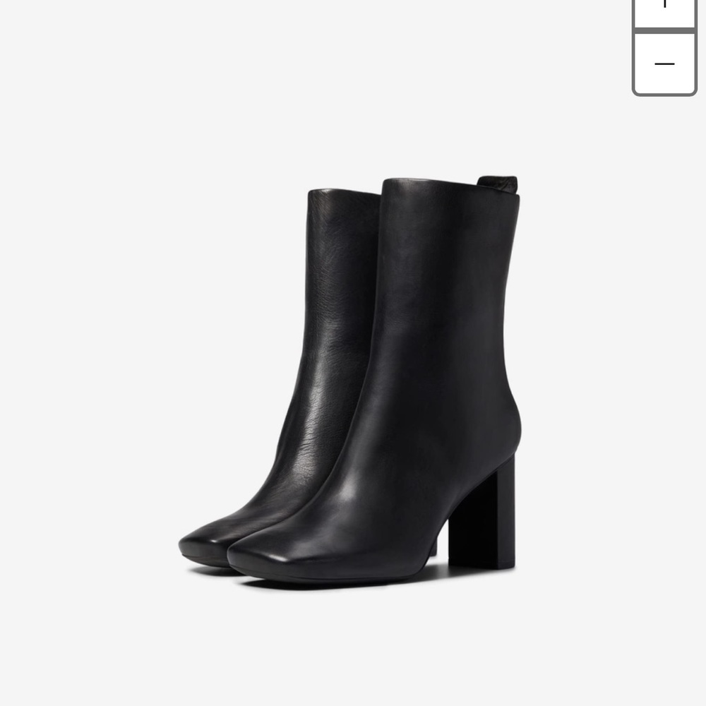 SARTO BINNIE BLOCK HEEL MID SHAFT BOOTIES